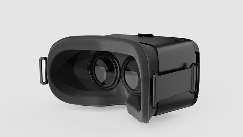 家电数码之VR眼镜外观结构设计案例图片详解