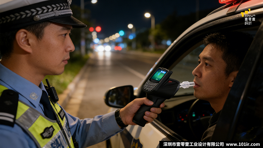执法酒精测试仪设计