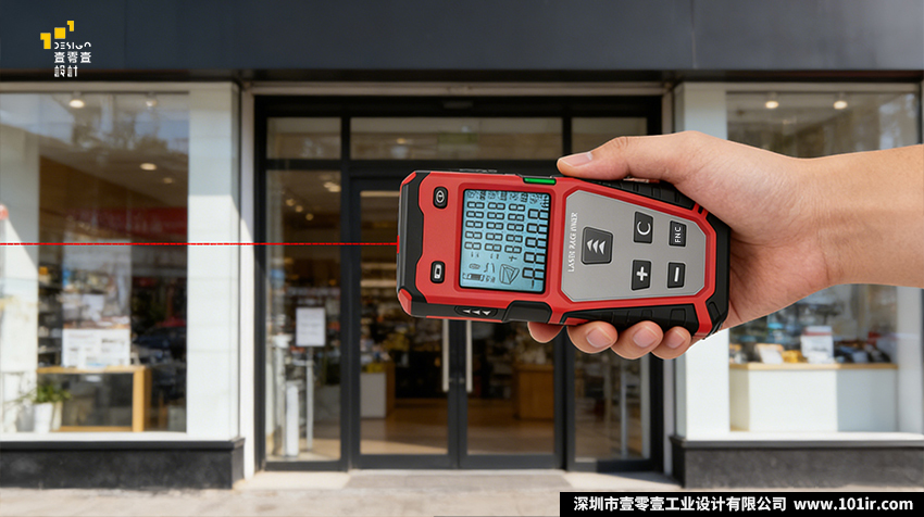 手持红外水平测距仪设计