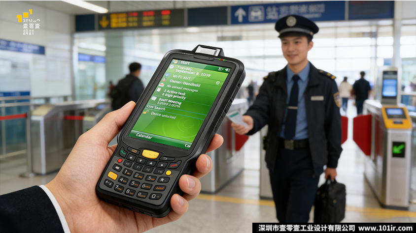 身份证核验手持终端PDA设计