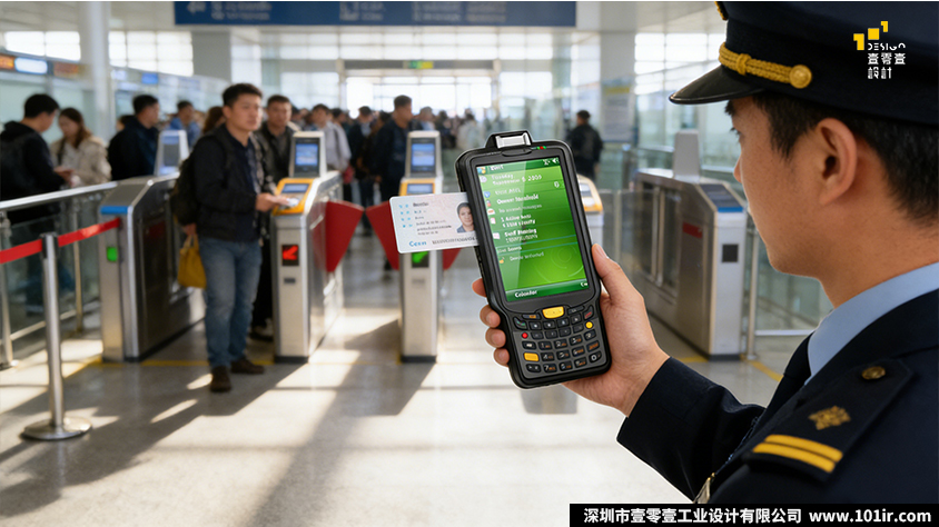 身份证核验手持终端PDA设计