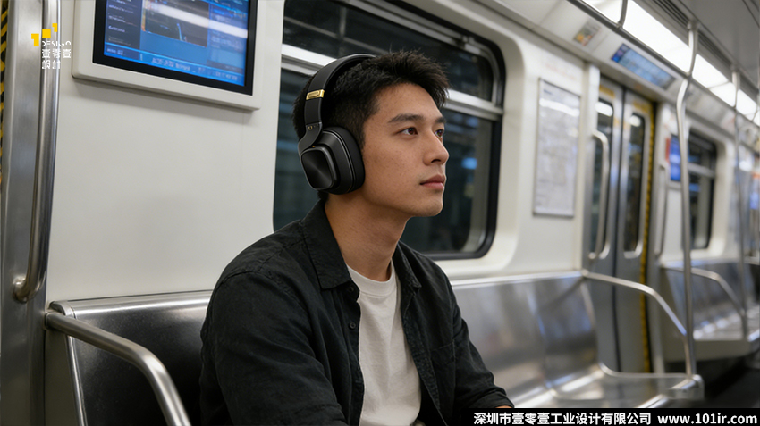 头戴式蓝牙耳机全案设计