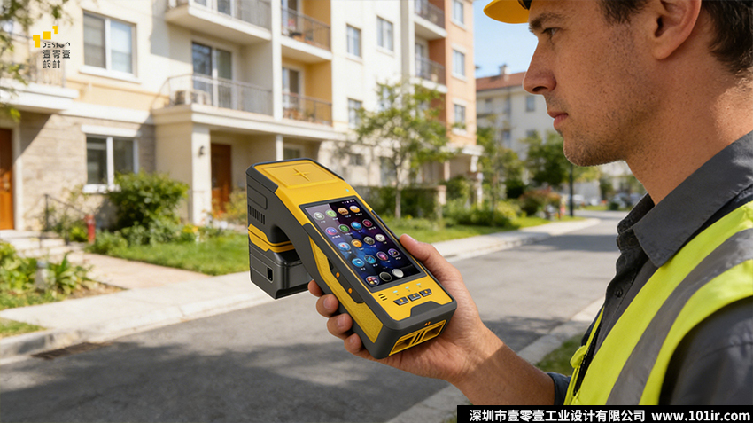 手持测绘仪工业设计