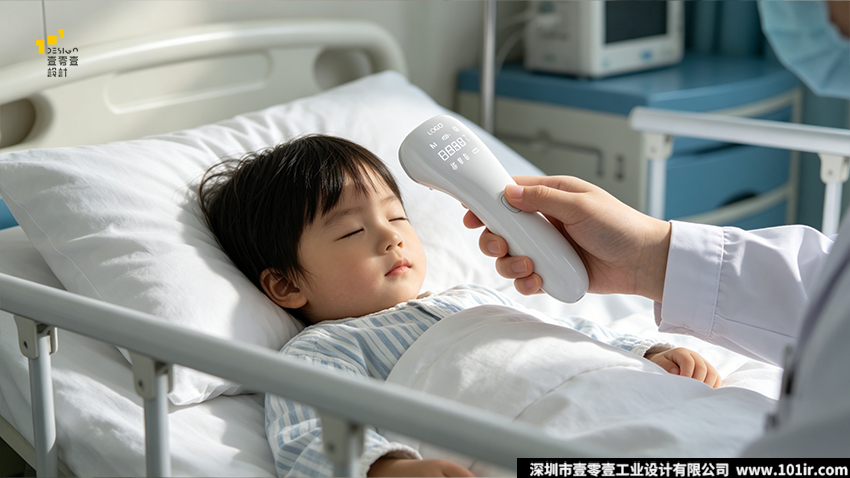 额温枪行业设计