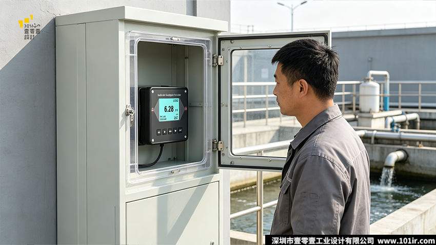 在线PH检测仪行业设计
