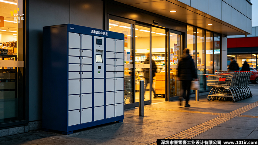 自助存包柜设计