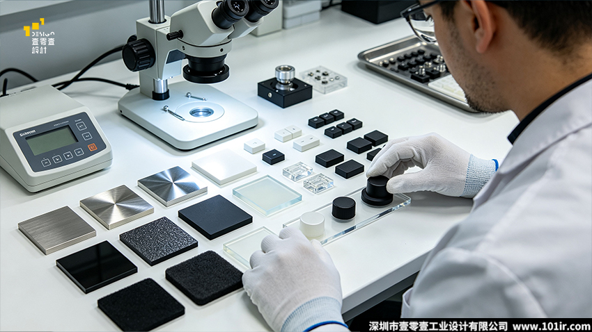 按键手感设计,旋钮手感设计,操作力度,按键行程,触觉反馈,力-位移特性曲线,阻尼扭矩曲线；人机工程学,工业设计,触觉交互,段落感设计,按键结构选型